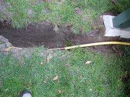 Propane tank installation 2010